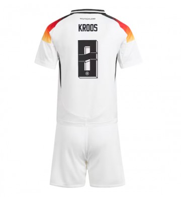 Tyskland Toni Kroos #8 Hjemmebanesæt Børn EM 2024 Kort ærmer (+ korte bukser)